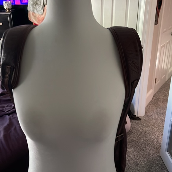 Real leather vit age distressed look - Picture 5 of 8